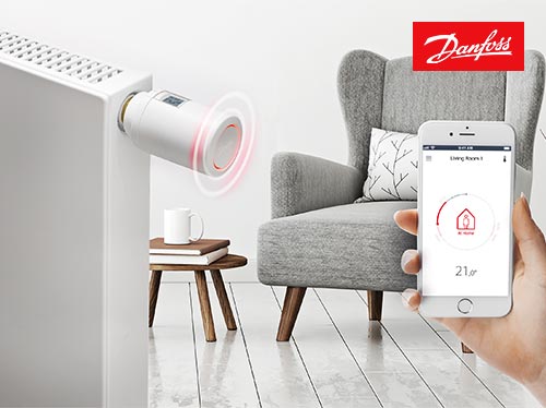 Danfoss Eco radiatorthermostaat-Overzicht